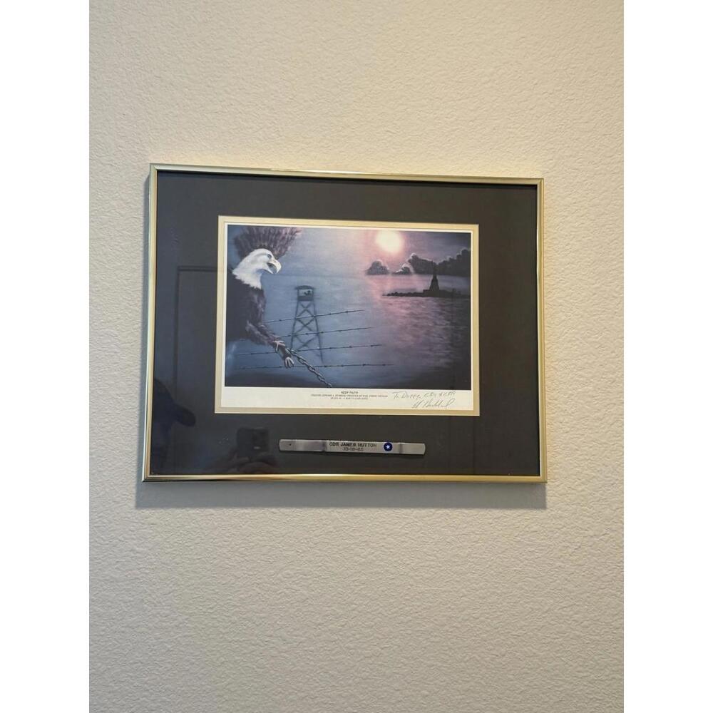 Edward L. Hubbard Keep Faith Signed Duffy Hutton Vietnam POW